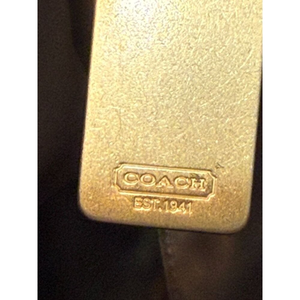 Coach Hampton White Hobo Shoulder Bag Gold tone Hardware NWOT - Picture 9 of 13